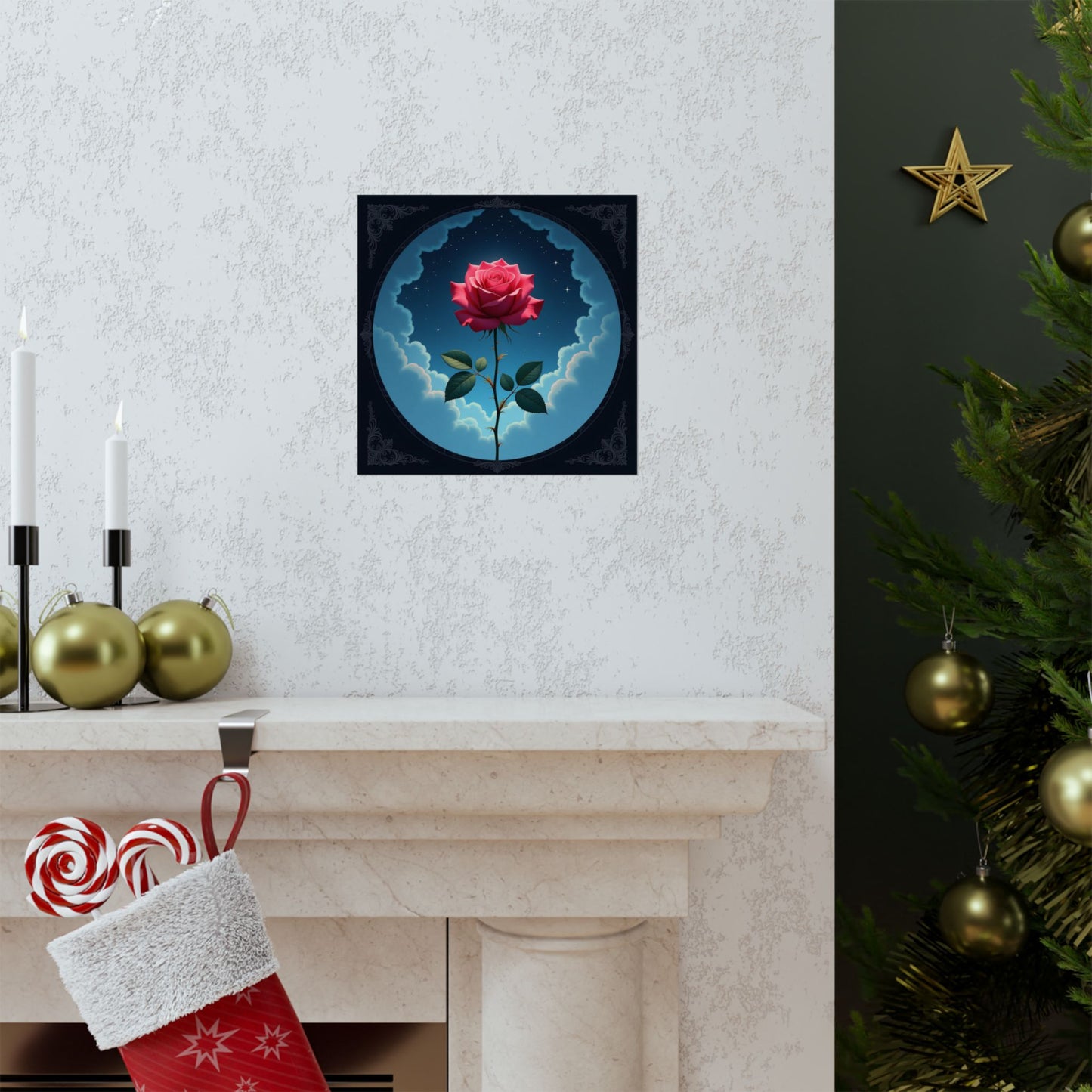 Rose Art Poster Print - Poster