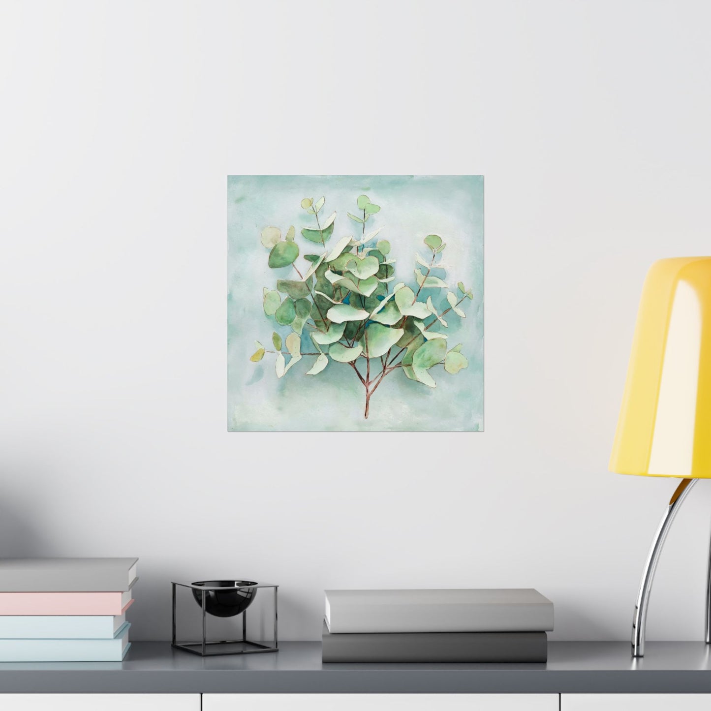 Eucalyptus Matte Vertical Poster, Botanical Wall Art, Greenery Home Decor, Nature Print, Gift for Plant Lovers