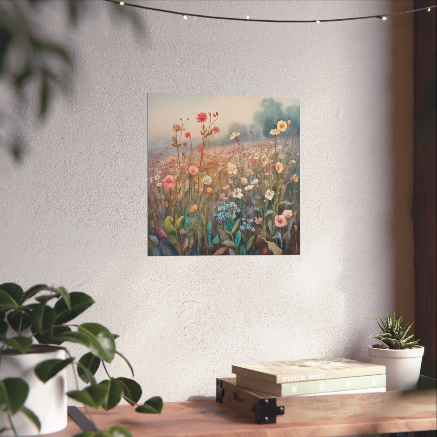 Pósteres con impresiones artísticas florales, decoración de pared mate, decoración bohemia, arte de pared floral, regalo para amantes de las flores, decoración inspirada en la naturaleza.