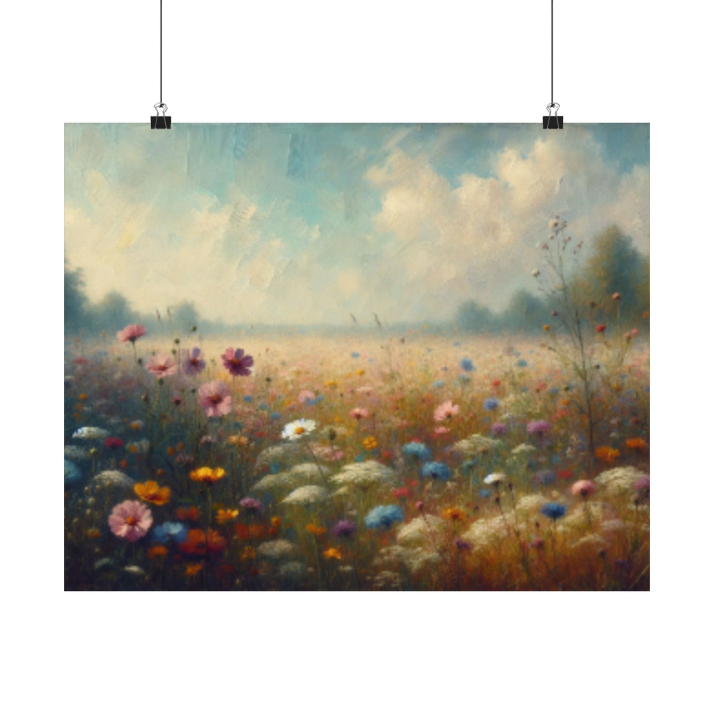 Serene Floral Matte Posters, Wall Art Decor, Nature Prints, Home Aesthetic, Gift for Her, Boho Decoration