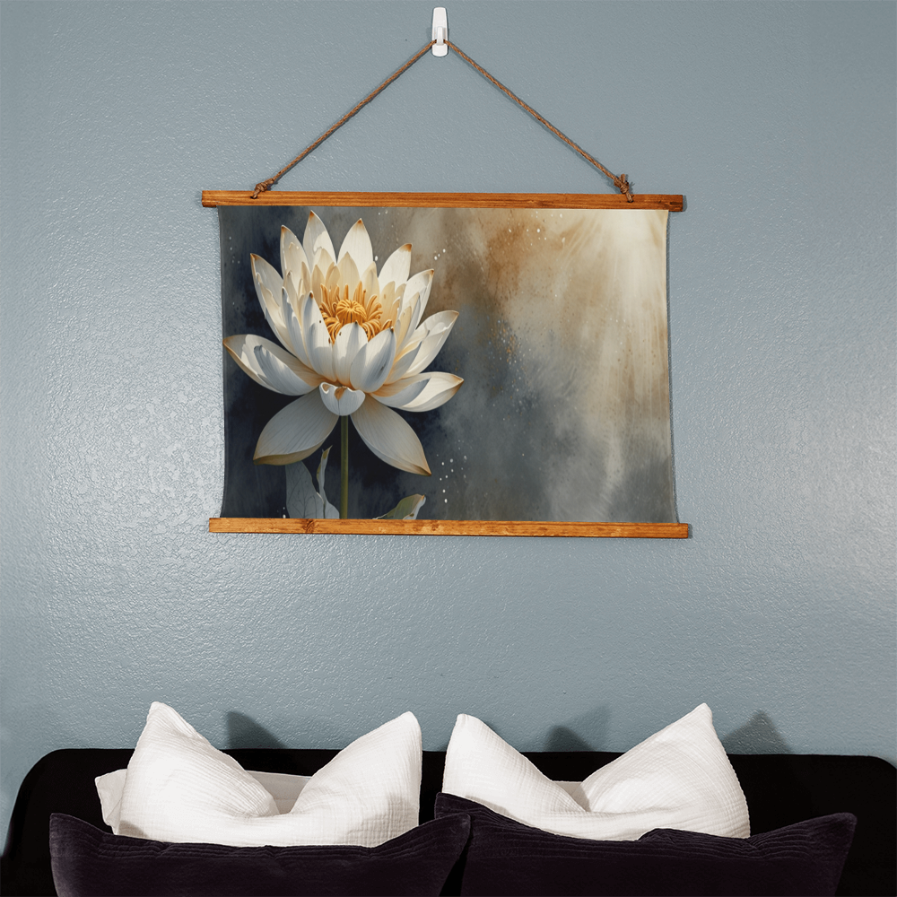 Minimalist ethereal flower