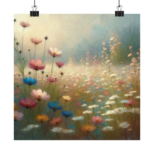 Digital download Serene Landscape Wall Art Print, Nature Decor, Floral Artwork, Home Decor, Gift for Nature Lovers, Spring Art Print
