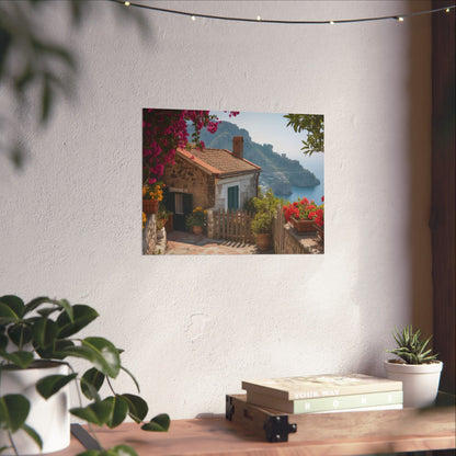 Ocean Amalfi Coast Poster