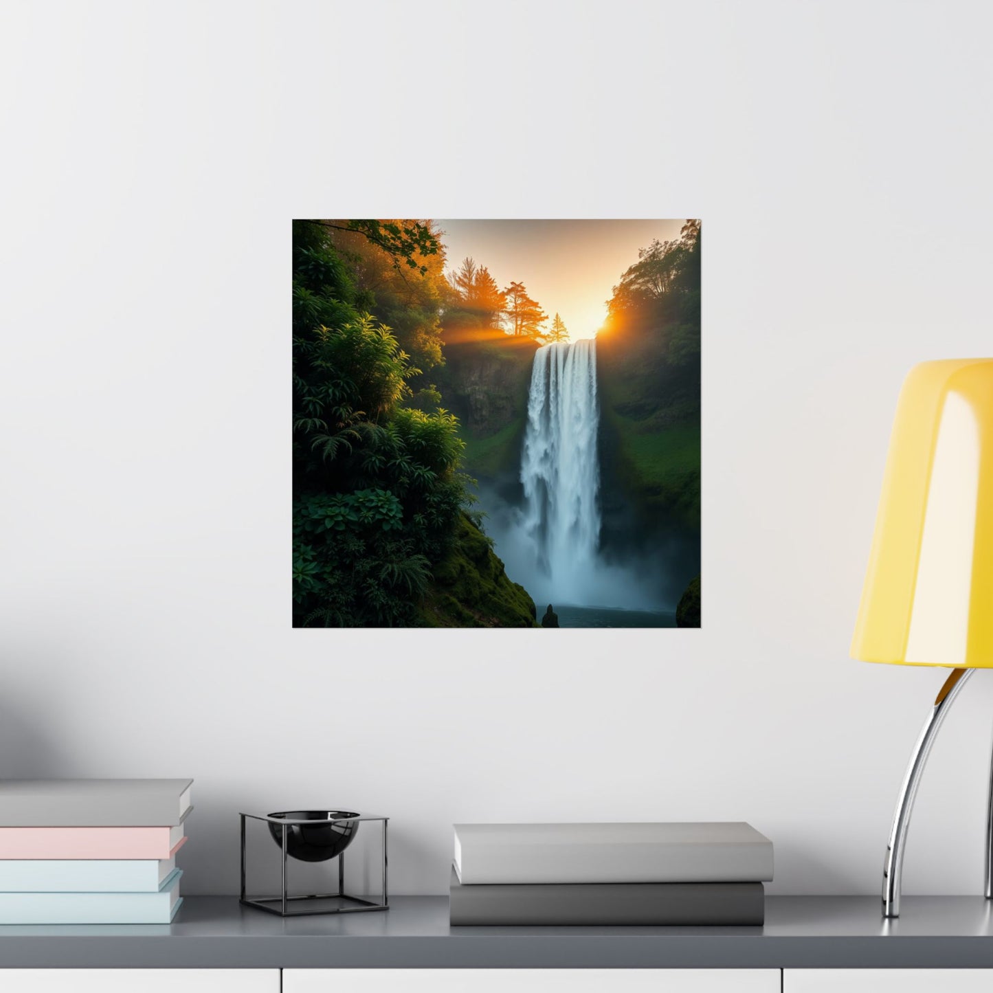 Pósteres mate inspirados en la naturaleza | Arte mural escénico para decoración del hogar, regalo para amantes de la naturaleza, decoración rústica