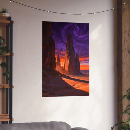 Digital download Poster - Desert Sunset Print