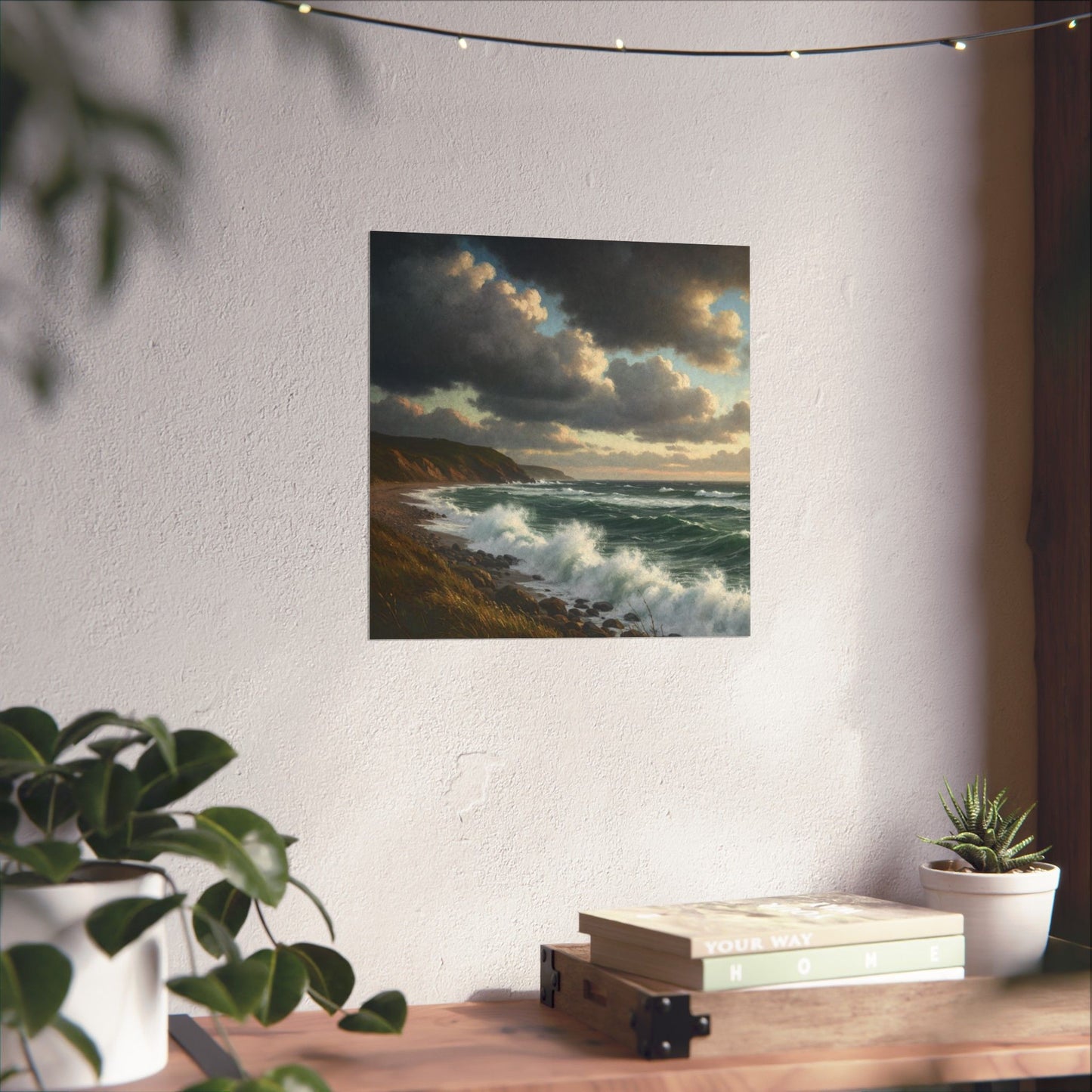 Ocean Waves Poster