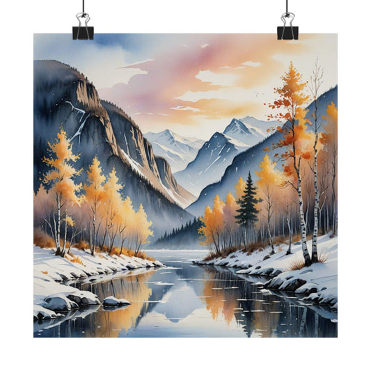 Posters - Landscape Norwegian Fjords