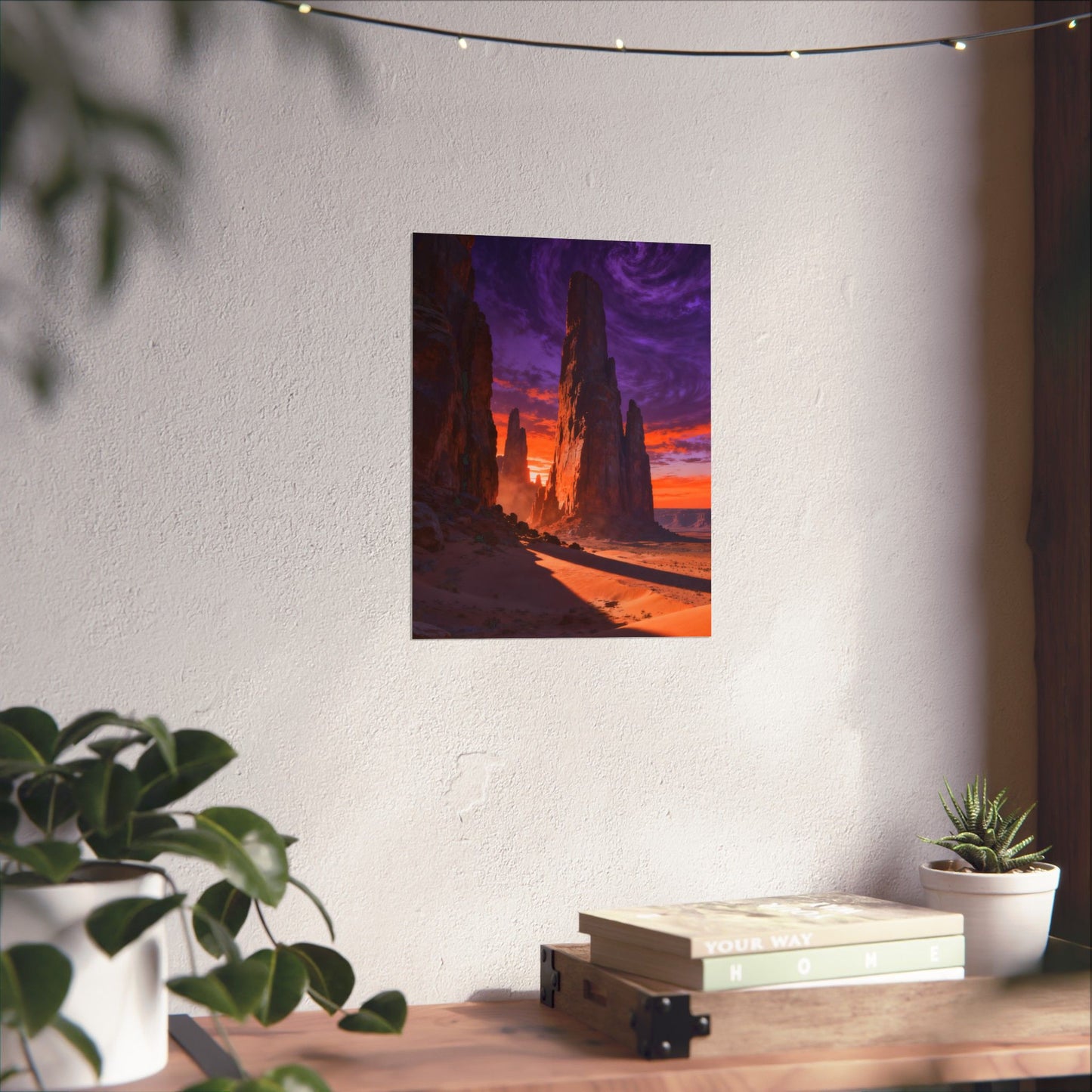 Digital download Poster - Desert Sunset Print