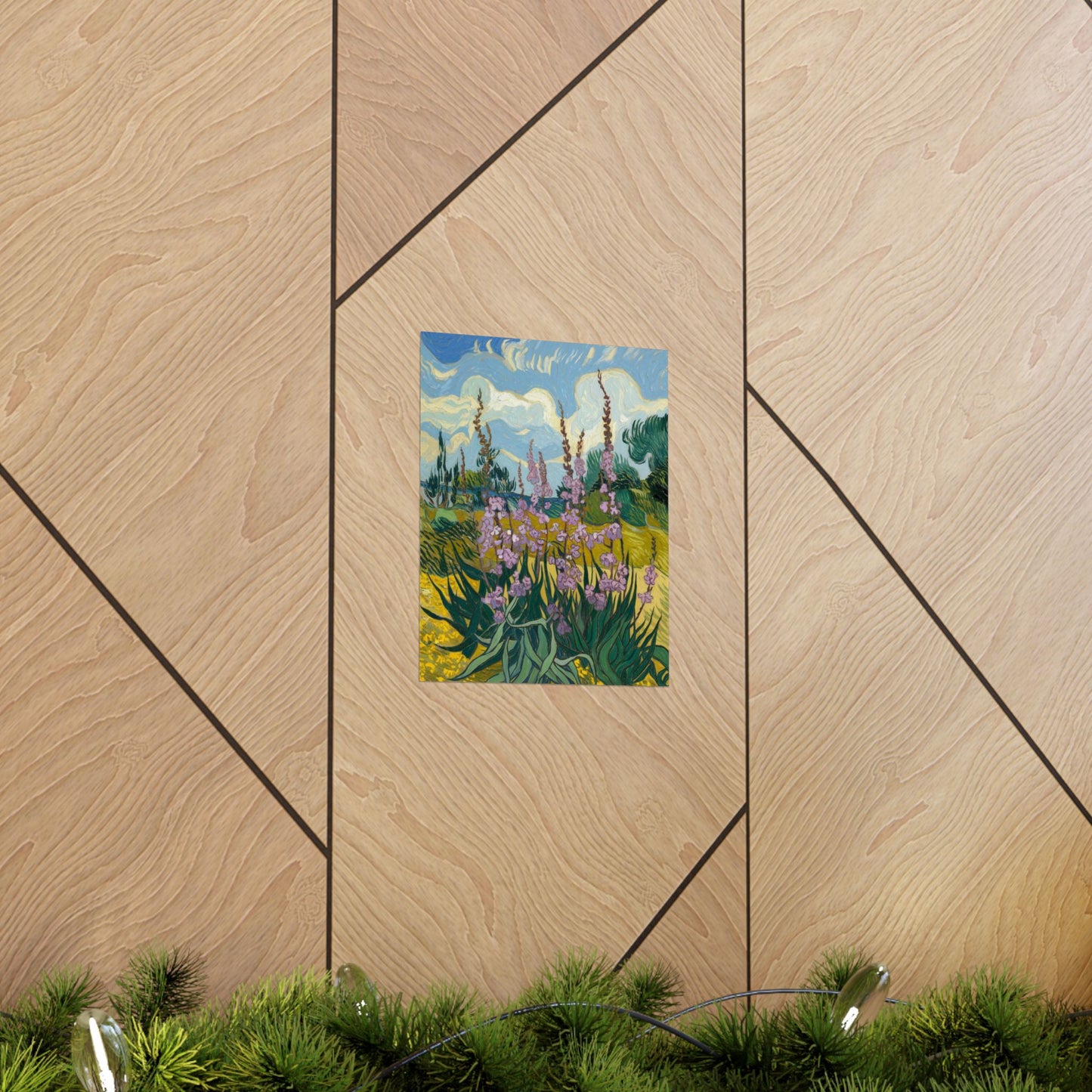 Impression d'art floral, décoration murale botanique, décoration d'intérieur élégante, inspiration nature, cadeau pour elle, décoration pour amateurs d'art, impressionnisme