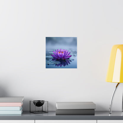 Póster Naturaleza Tranquila - Decoración floral para el hogar, arte mural, inspiración para la meditación, regalo para amantes de la naturaleza, decoración de oficina