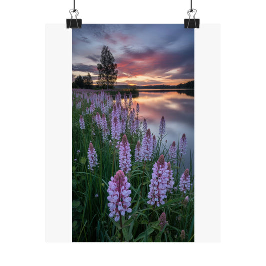 Vertical Poster - Landscape at Dawn