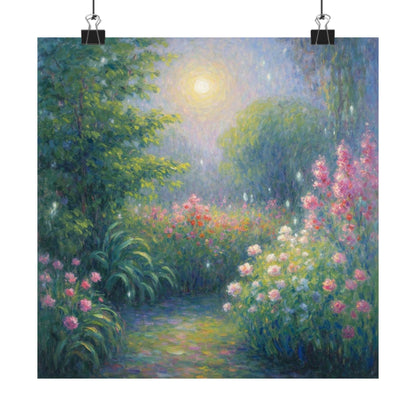Digital download Impressionism Wildflowers Poster