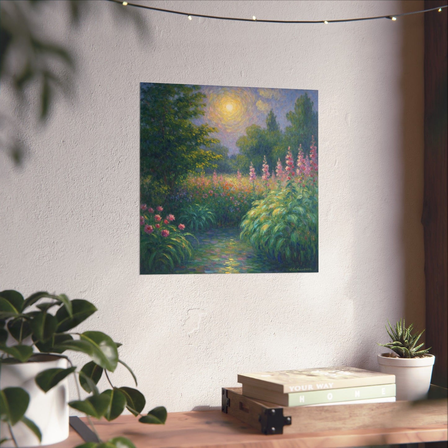 Digital download Impressionism Wildflowers Poster