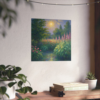 Digital download Impressionism Wildflowers Poster