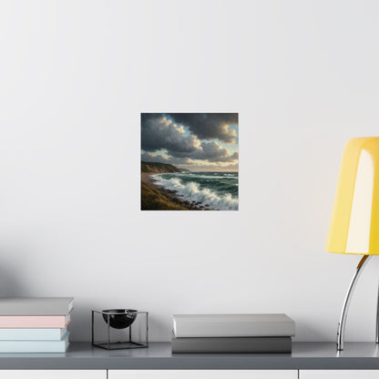 Ocean Waves Poster