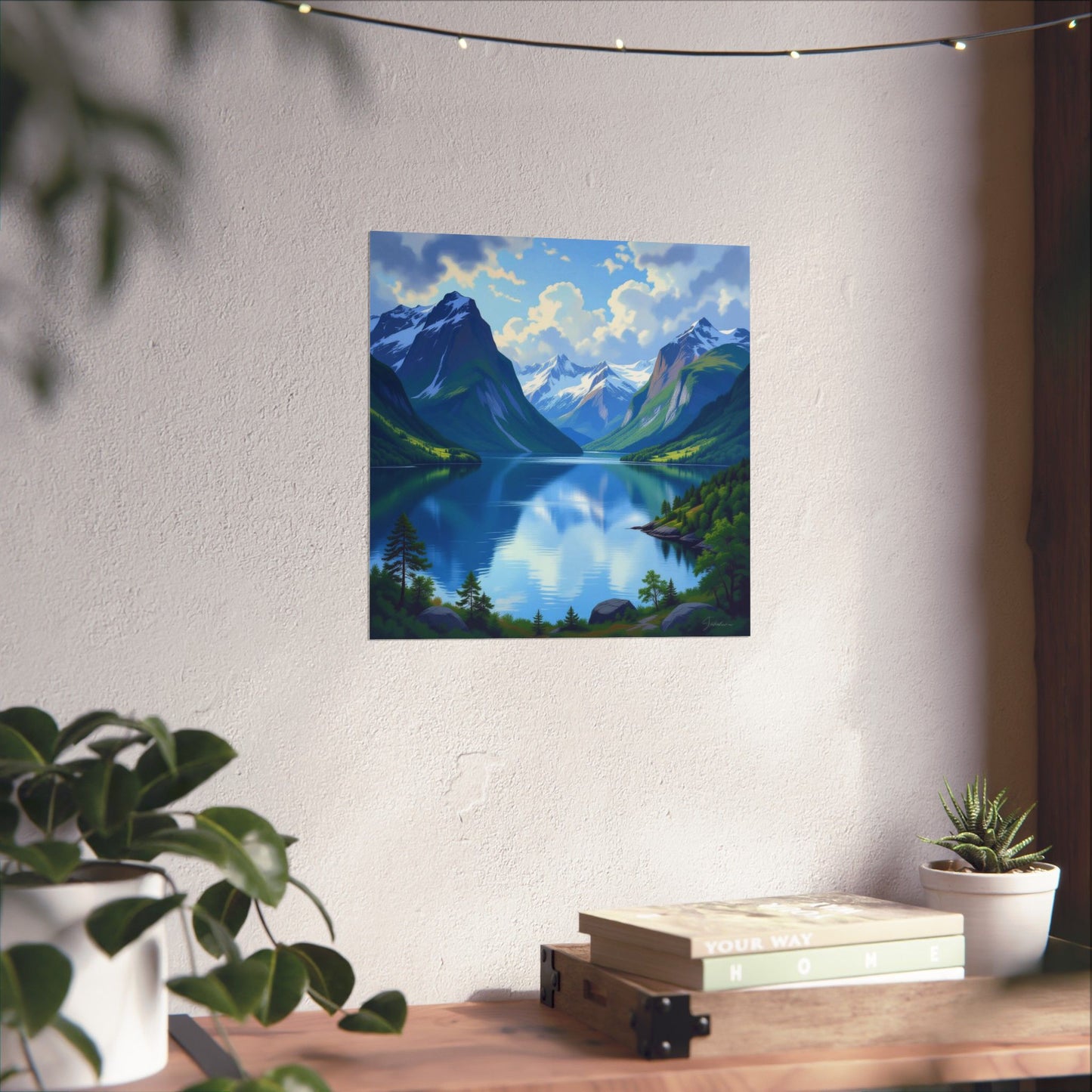Posters - Landscape Norwegian Fjords