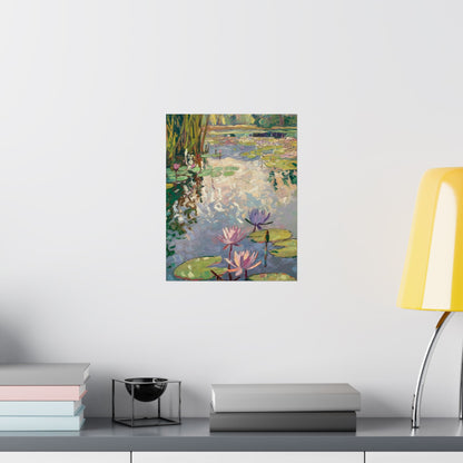 Lámina floral, decoración botánica para pared, elegante detalle para el hogar, inspiración natural, regalo para ella, decoración para amantes del arte, impresionismo