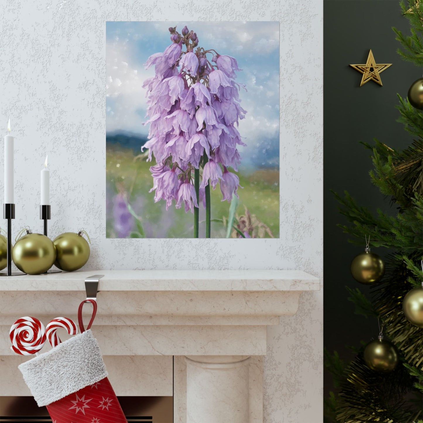 Láminas florales para pared, pósteres verticales mate, decoración del hogar, decoración floral, póster de naturaleza, regalo para amantes de la jardinería, arte para cada estación.