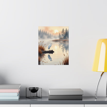 Digital download Posters - Nature-Inspired Tranquil Landscape Art Wall Decor