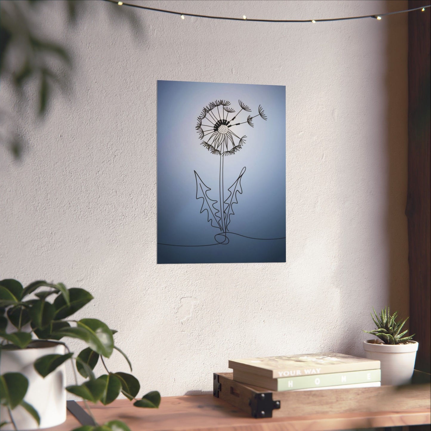 Vertical Poster Dandelion
