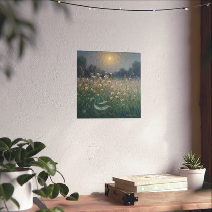 Digital download Impressionism Wildflowers Poster