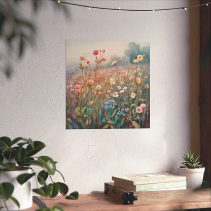 Pósteres con impresiones artísticas florales, decoración de pared mate, decoración bohemia, arte de pared floral, regalo para amantes de las flores, decoración inspirada en la naturaleza.