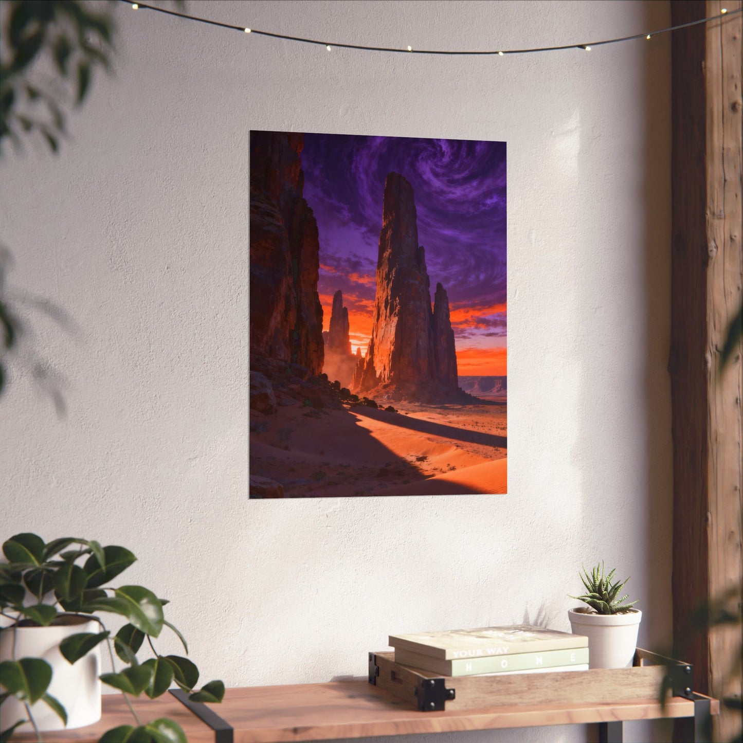 Digital download Poster - Desert Sunset Print