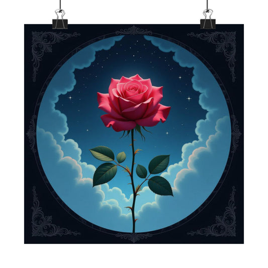 Rose Art Poster Print - Poster