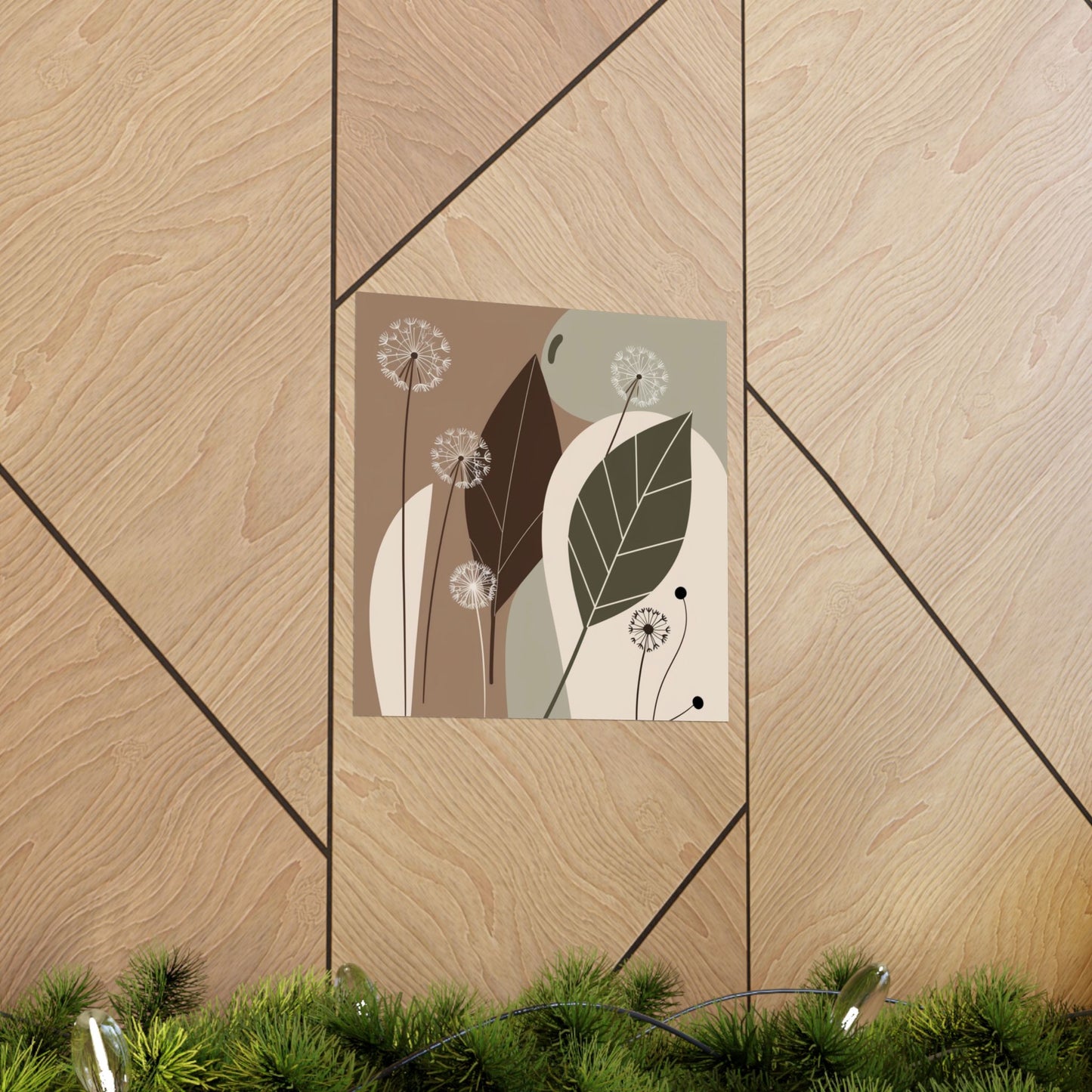 Descarga digital: impresiones artísticas botánicas mate, decoración moderna del hogar, arte mural minimalista, decoración ecológica, regalo para amantes de la naturaleza, arte mural bohemio.