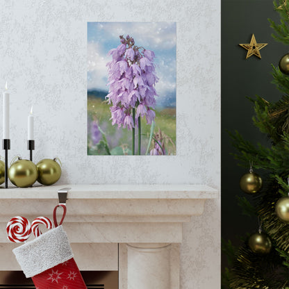 Láminas florales para pared, pósteres verticales mate, decoración del hogar, decoración floral, póster de naturaleza, regalo para amantes de la jardinería, arte para cada estación.