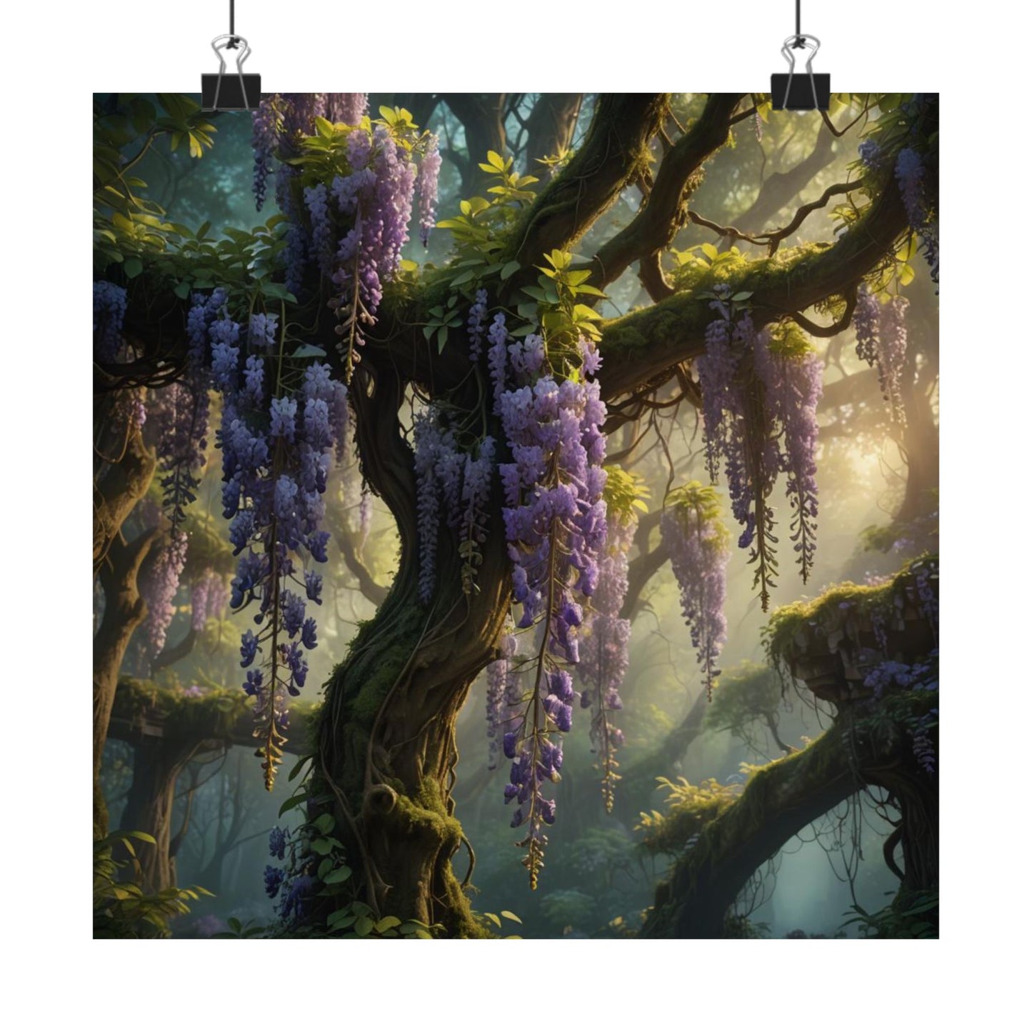 Digital download Botanical Posters wisteria