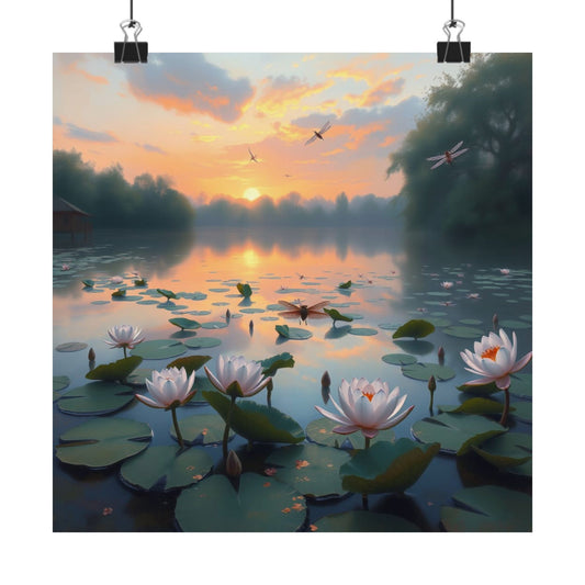 Téléchargements numériques : Affiche Fleur de Lotus Tranquille | Décoration murale nature, Décoration intérieure sereine, Cadeau de méditation, Imprimé floral, Art écologique