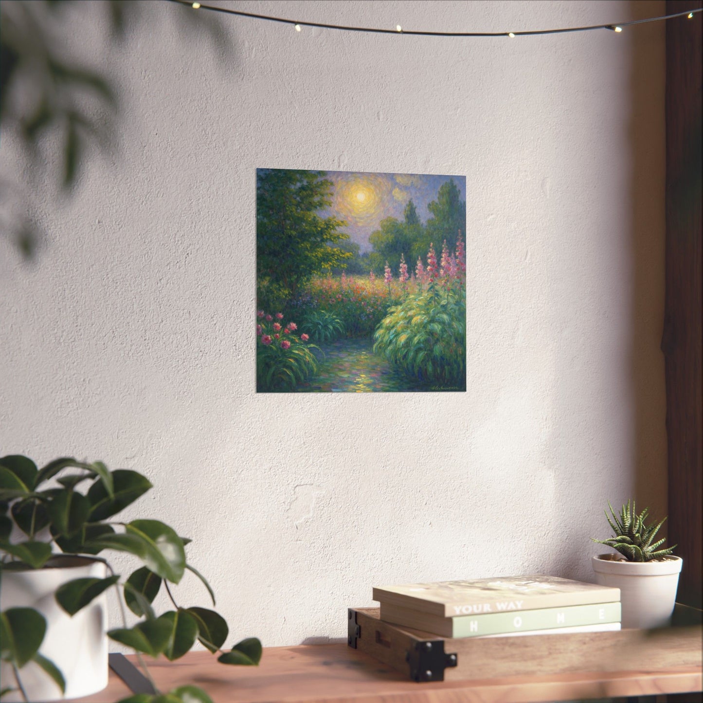 Digital download Impressionism Wildflowers Poster