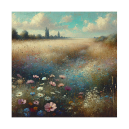 Digital download Serene Landscape Wall Art Print, Nature Decor, Floral Artwork, Home Decor, Gift for Nature Lovers, Spring Art Print