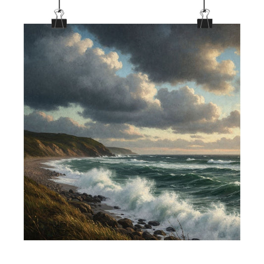 Ocean Waves Poster