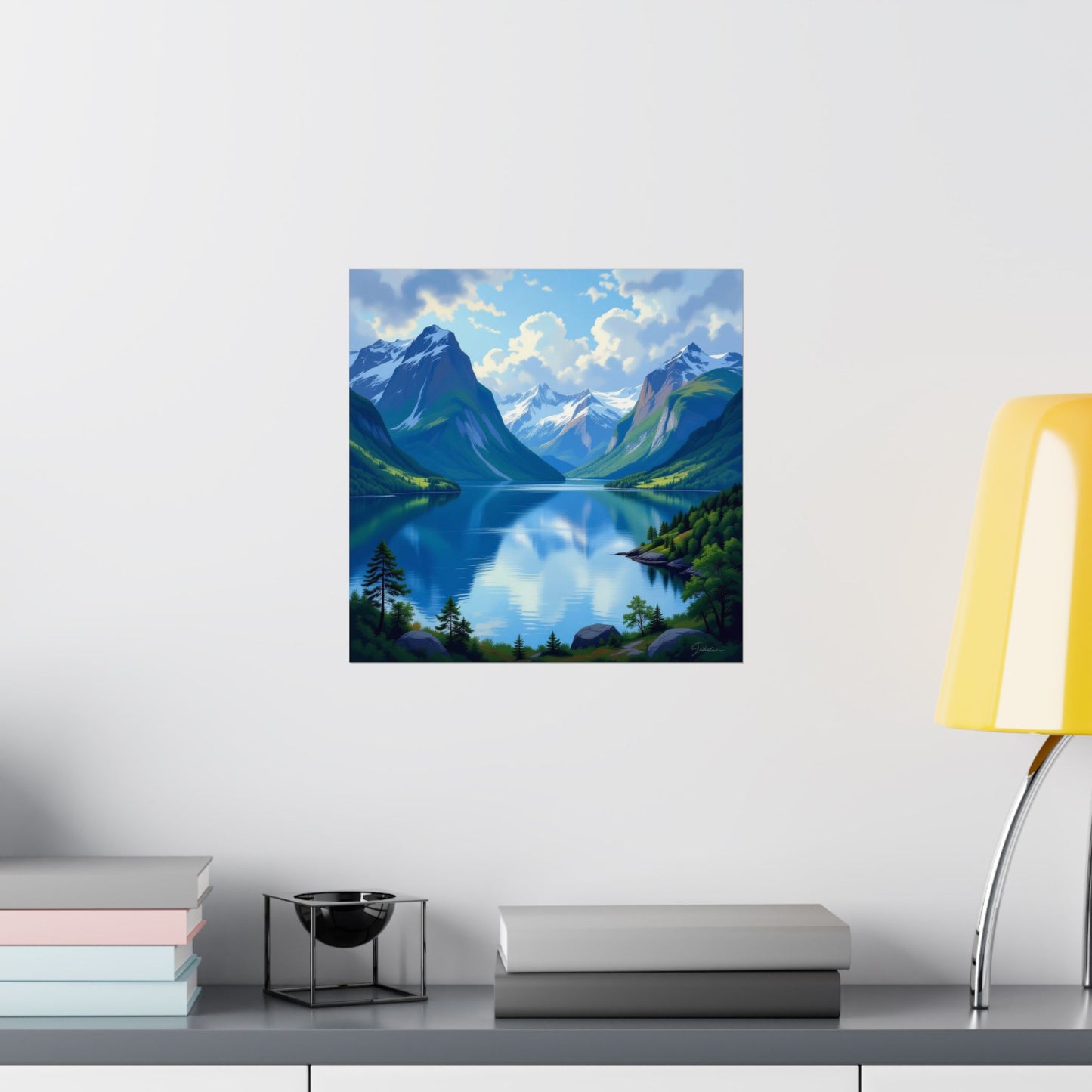Posters - Landscape Norwegian Fjords