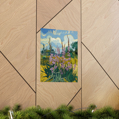 Impression d'art floral, décoration murale botanique, décoration d'intérieur élégante, inspiration nature, cadeau pour elle, décoration pour amateurs d'art, impressionnisme