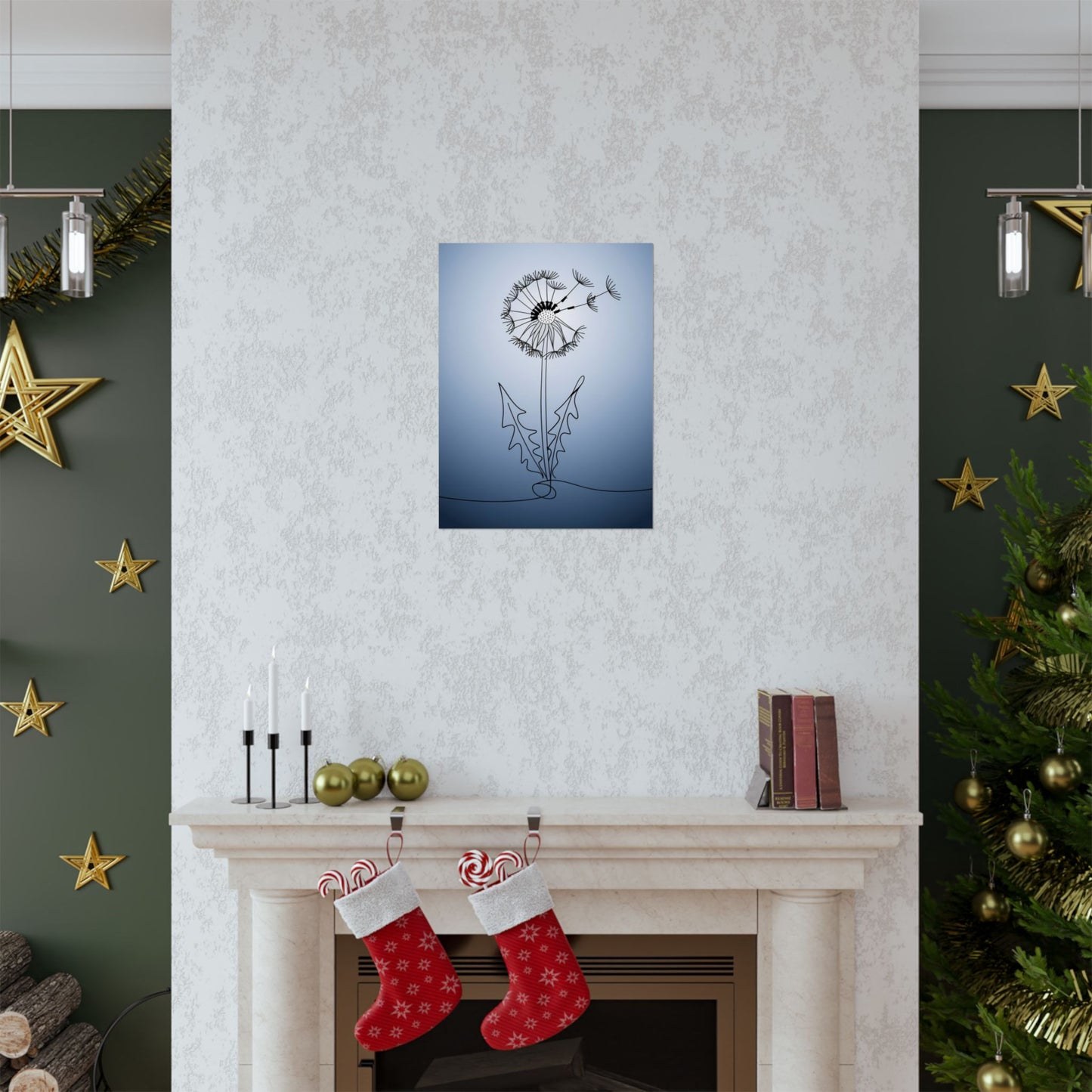 Vertical Poster Dandelion