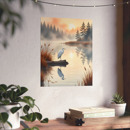 Digital download Posters - Nature-Inspired Tranquil Landscape Art Wall Decor