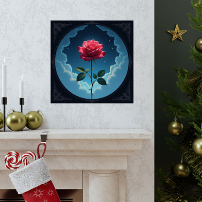 Rose Art Poster Print - Poster