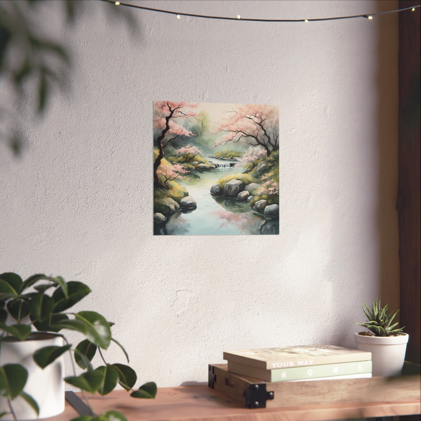 Poster Japanese Zen Garden Wall Decor