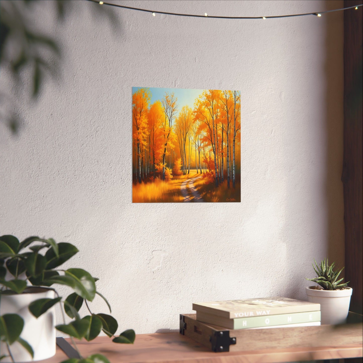 Digital download Posters - Forest at Fall Design