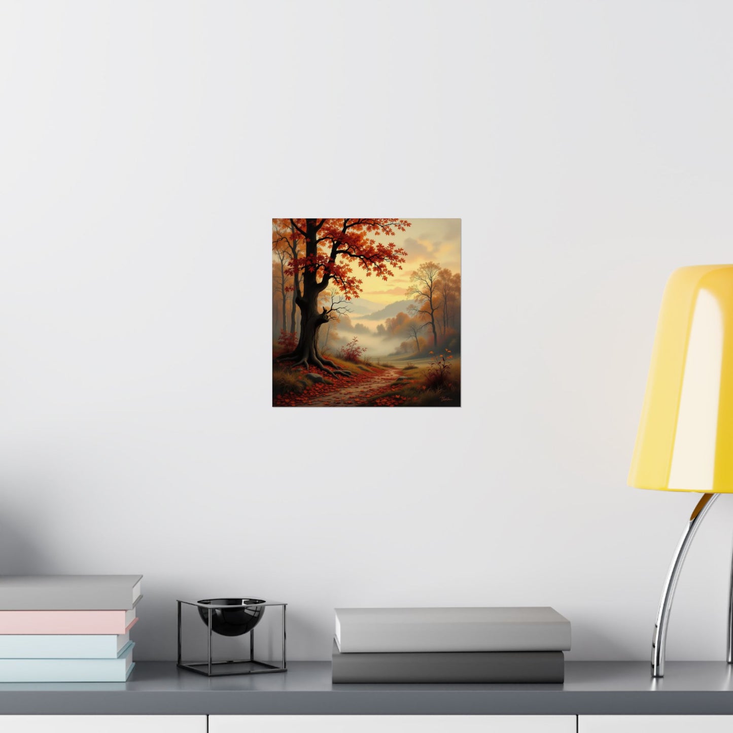 Digital download Posters - Autumn Landscape Matte Fall Decor