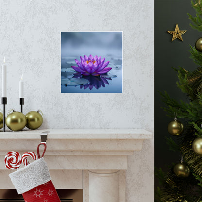 Póster Naturaleza Tranquila - Decoración floral para el hogar, arte mural, inspiración para la meditación, regalo para amantes de la naturaleza, decoración de oficina