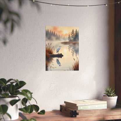 Digital download Posters - Nature-Inspired Tranquil Landscape Art Wall Decor