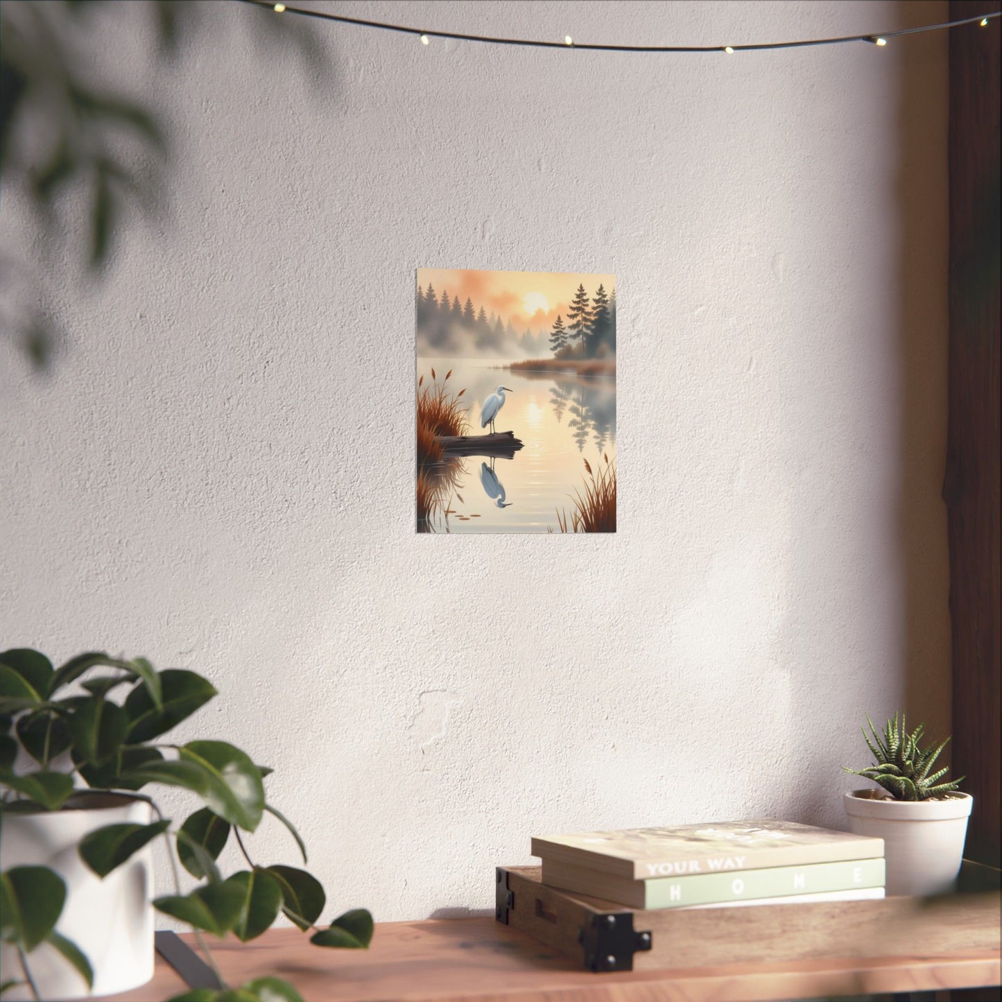 Digital download Posters - Nature-Inspired Tranquil Landscape Art Wall Decor