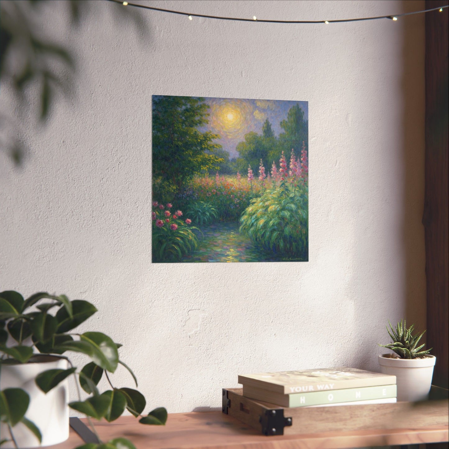 Digital download Impressionism Wildflowers Poster
