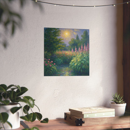 Digital download Impressionism Wildflowers Poster