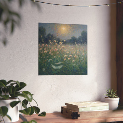 Digital download Impressionism Wildflowers Poster