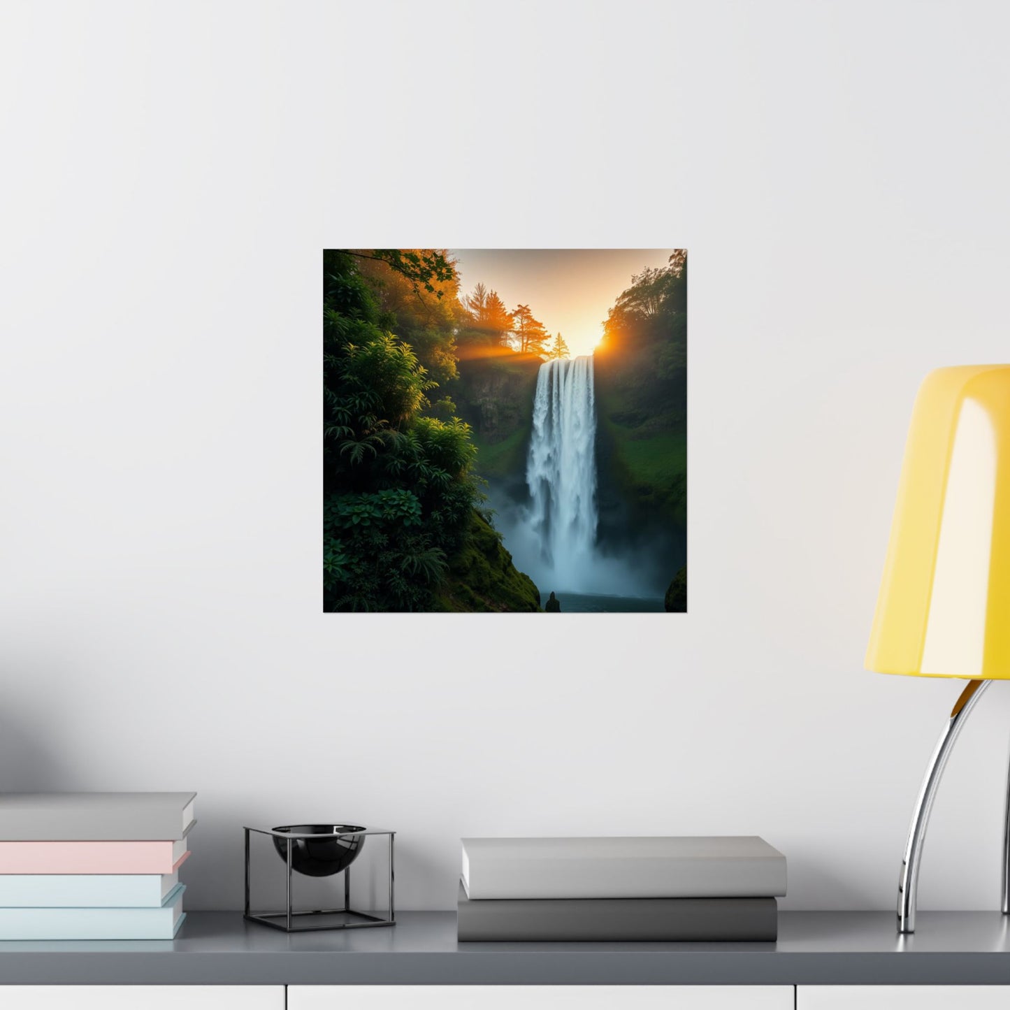 Pósteres mate inspirados en la naturaleza | Arte mural escénico para decoración del hogar, regalo para amantes de la naturaleza, decoración rústica